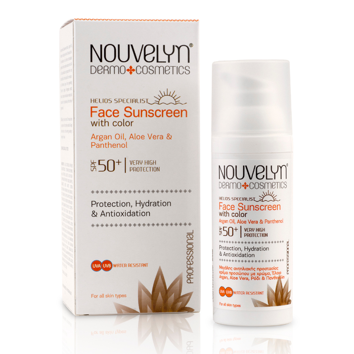 ΑΝΤΗΛΙΑΚΟ ΠΡΟΣΩΠΟΥ ΜΕ ΧΡΩΜΑ - Face sunscreen with color SPF 50 50ml