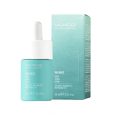 ΟΡΟΣ ΚΑΘΑΡΙΣΜΟΥ ΠΡΟΣΩΠΟΥ ΜΕ ΝΙΑΣΙΝΑΜΙΔΗ ΚΑΙ ΚΟΛΛΟΕΙΔΕΣ ΘΕΙΟ 30ml - Balance Serum Colloidal Sulphur 5% + Niacinamide 5% 30ml